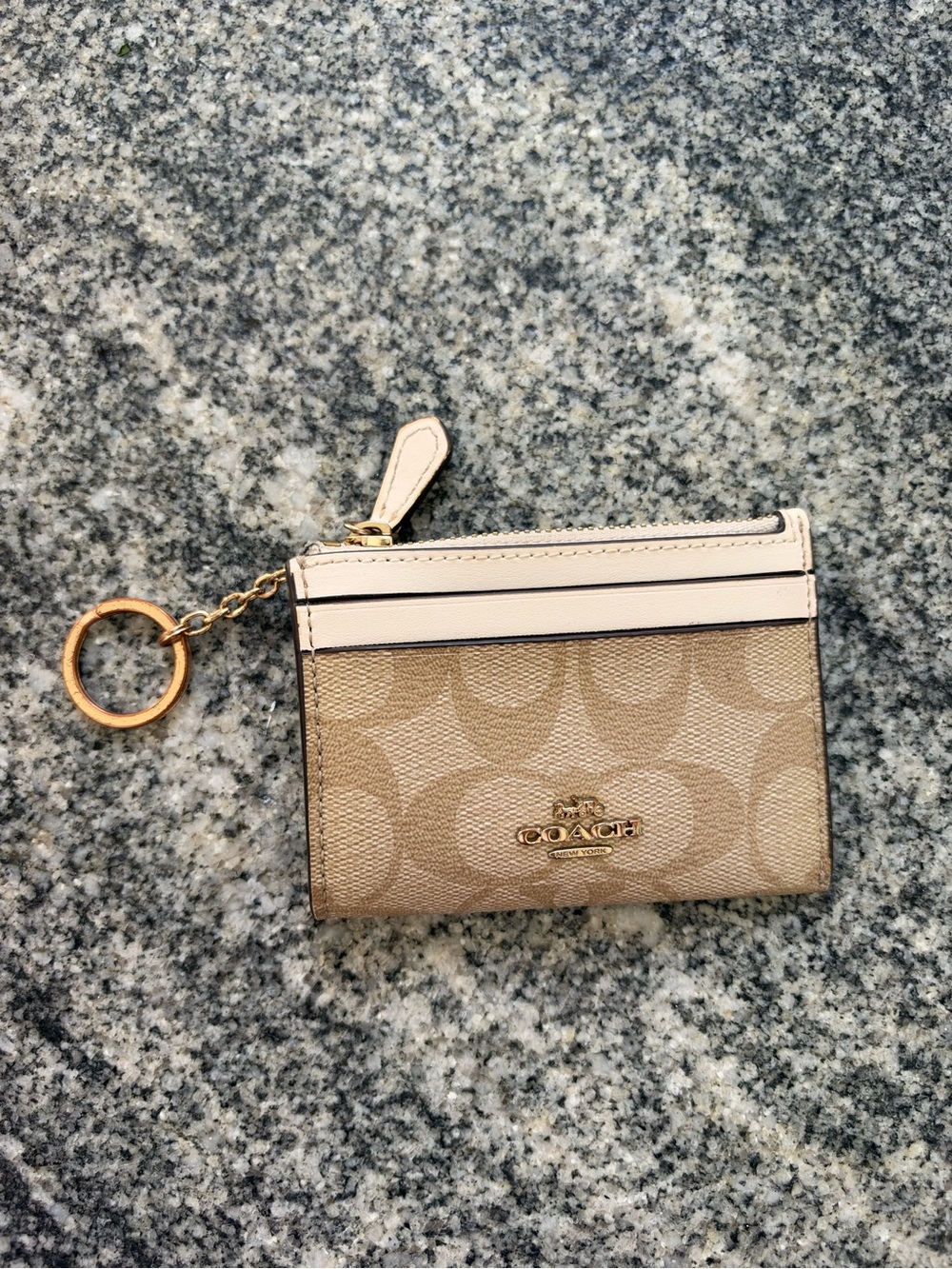 Vintage Coach Card Holder Monogram